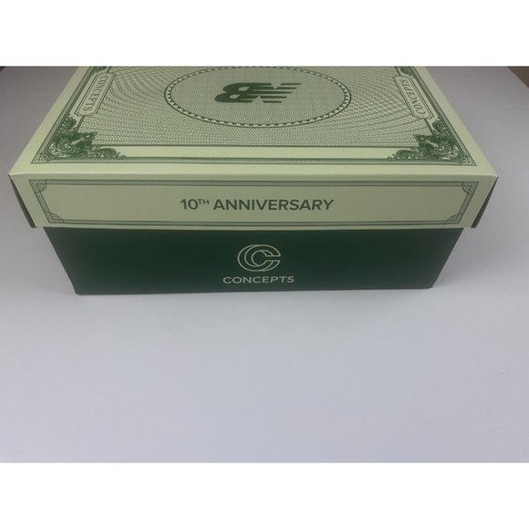 New Balance Concepts x New Balance 998 Sea Salt with Covert Green Size 10.5 US - Picture 9 of 10